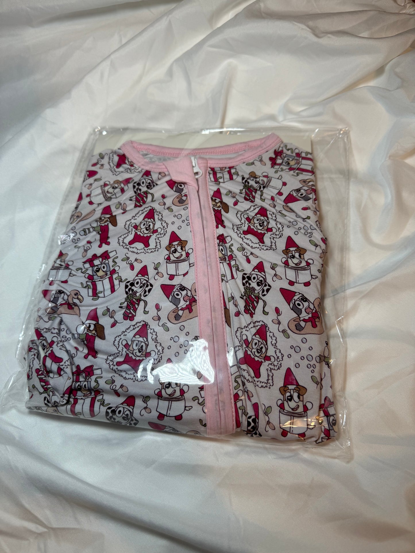 OOPSIE Bluey Christmas Zippy 6-12