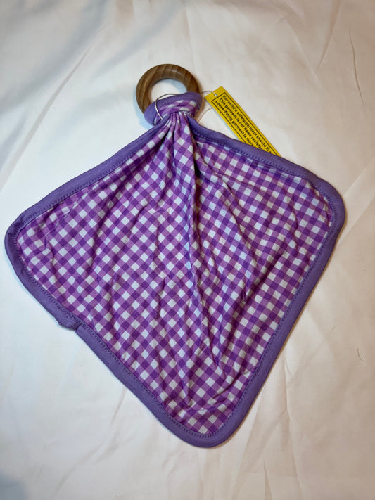 Purple Checkered Lovey
