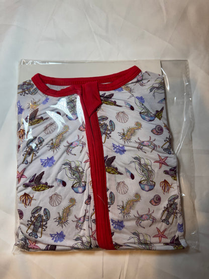 Sea Creatures Bamboo Zippy