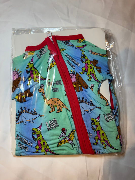 Dino Mite 0-3 Bamboo Zippy